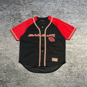 Dale Earnhardt Jr‎ Baseball Jersey Mens Large Black Red Chase Authentics NASCAR